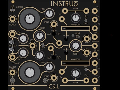 Видео: VCV Rack - По Модулям - 02 - Instruō Cš-L