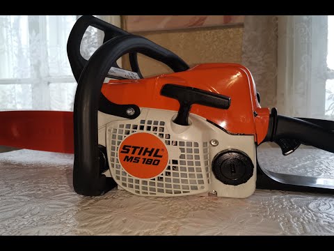 Видео: НУЛЕВАЯ БЕНЗОПИЛА STIHL MS-180/2021Г. СБОРКА ИЗ КОРОБКИ И ПЕРВЫЙ ЗАПУСК!