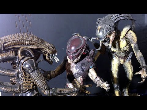 Видео: PREDATOR STOP MOTION Full Version / ХИЩНИК АНИМАЦИЯ Полная Версия