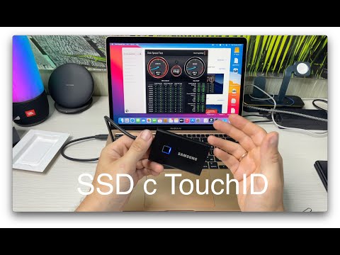 Видео: SSD со сканером отпечатка пальца! Samsung T7 Touch