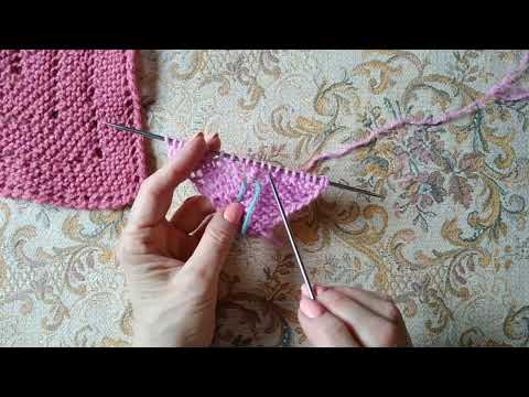 Видео: Бактус спицами💥 //просто и красиво💥//вяжем от угла с трёх петель