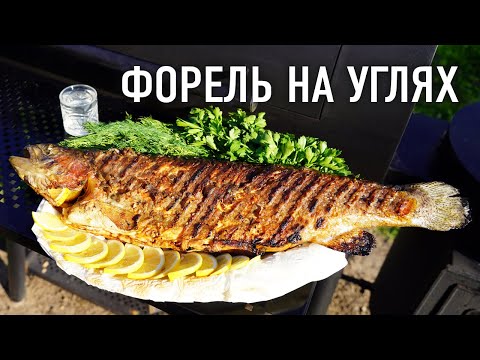 Видео: Форель речная на углях – быстрый и вкусный рецепт