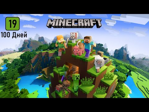 Видео: Приключение в честь прожитых 100 дней в Minecraft #19