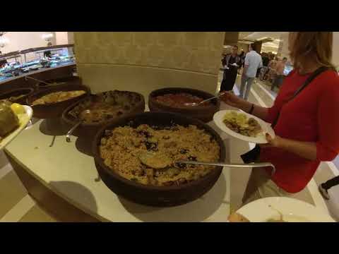 Видео: Amara Premier Palace Hotel 5* Beldibi / УЖИН / октябрь 2017