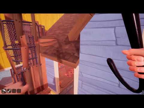 Видео: Hello Neighbor, но вместо соседа Фредбер, но усиленный