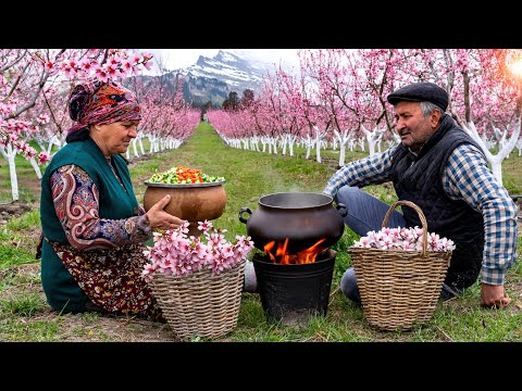 Видео: Приготовление Говяжьей Бугламы и Деревенского Хлеба | Традиционная Деревенская Еда