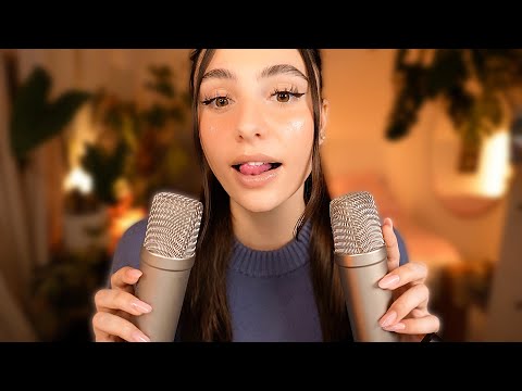 Видео: ASMR Чистые влажные звуки рта 👄 С 2 микрофонами 🎙🎙 Без разговоров 🤫
