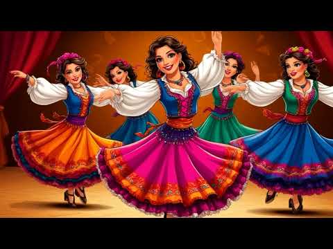 Видео: Цыганская плясовая_  Попурри из цыганских песен