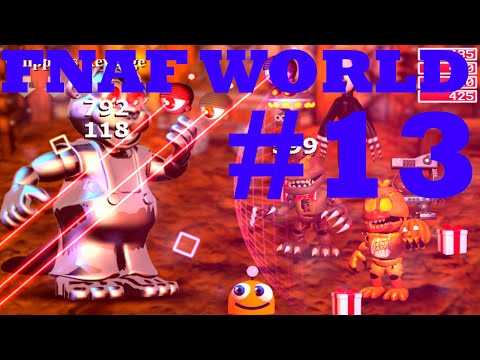 Видео: Победил чиппера, прохождение фнаф ворлд чпсть 13