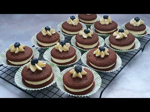 Видео: ВСЕГО  20 МИНУТ времени и Пирожное "ВУПИ ПАЙ"ГОТОВA!ОЧЕНЬ НЕЖНОЕ ТЕСТО!