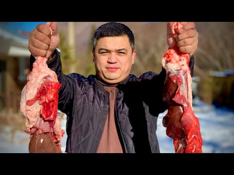 Видео: ЕДА ПАСТУХОВ / КУЫРДАК / ДЖИЗ БИЗ / КУЫРДАК ИЗ ПЕЧЕНИ / СТЕПНОЙ РЕЦЕПТ