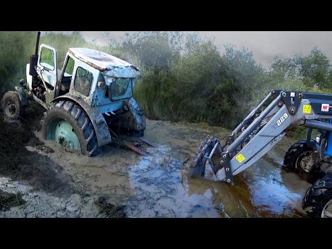 Видео: Трактор Т-40 против МТЗ-82 / Обслуживаем БМП