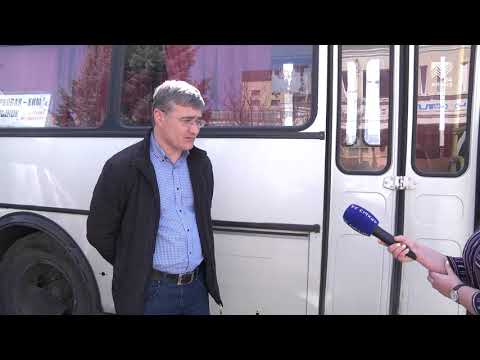 Видео: Автопредприятия Черкесска трижды в день дезинфицируют весь транспорт