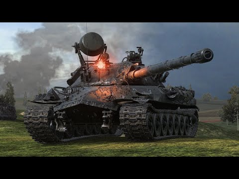 Видео: Лучший бой на ИС-7 + Колобанов - Tanks Blitz (7000 DMG)
