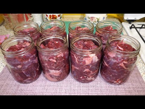 Видео: Самая вкусная тушёнка из говядины в автоклаве Вейн