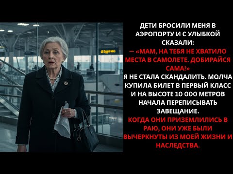 Видео: В доме, что я им купила, невестка назвала меня «кошельком»  На следующее утро я сделала ее бездомной