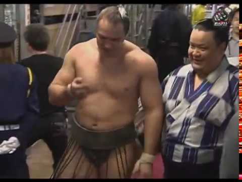 Видео: Ноябрьский турнир по сумо 2011 год 07-09 дни Кюсю Басё Фукуока  Kyushu Basho Fukuoka