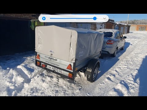 Видео: Обзор прицепа Батыр,спустя 2 года использования! Более 50 тонн груза.