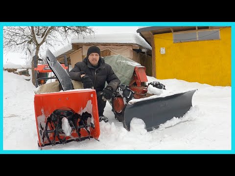 Видео: Уже ТРЕВОЖНО, снегопады не прекращаются! Техника ВЫРУЧАЕТ! Деревенские будни!
