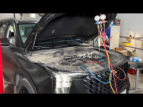Видео: GAC GS8, чиним кондиционер. Замена трубок на фреоновые шланги - быстро и надежно.