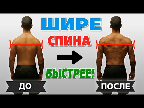 Видео: Как НАКАЧАТЬ широкую СПИНУ быстрее. УСКОРЯЕМ рост ШИРОЧАЙШИХ мышц