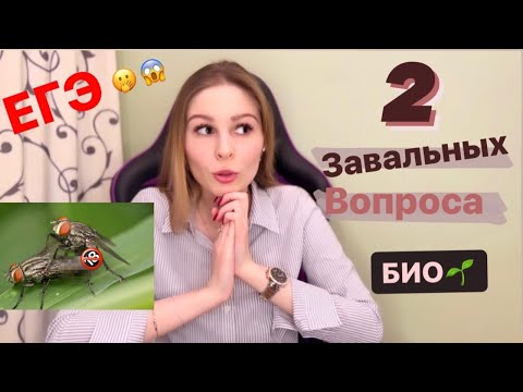 Видео: Я сбежала с ЕГЭ?/ 2 самых СЛОЖНЫХ вопроса в Биологии/Вторая часть ЕГЭ