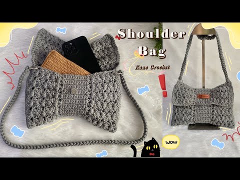 Видео: Вязаная крючком сумка 🎀 Вязаная крючком сумка-бантик 🎀 Вязаная крючком сумка через плечо