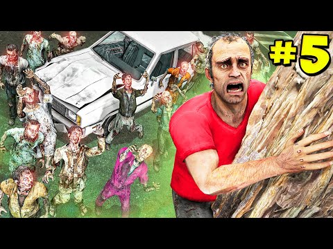 Видео: 5 СПОСОБОВ ВЫЖИТЬ В ЗОМБИ АПОКАЛИПСИС В ГТА 5! ВЫЖИВАЮ 24 ЧАСА ЭКСПЕРИМЕНТ ОБЗОР МОДА GTA 5 МОДЫ
