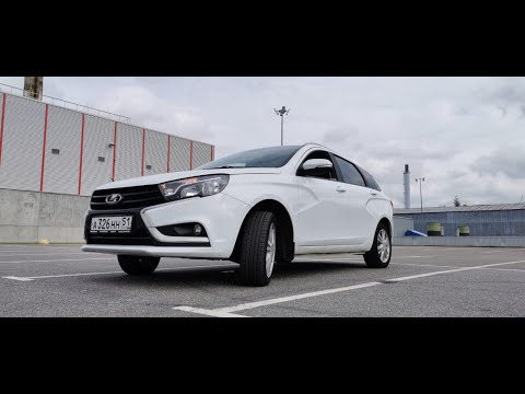 Видео: Lada Vesta SW (Лада Веста Сарай) с пробегом и на роботе!