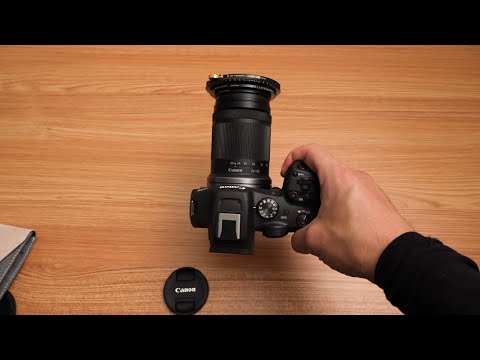 Видео: Фильтр K&F CONCEPT Variable ND2-32 ND и круговой поляризационный фильтр | Canon R7