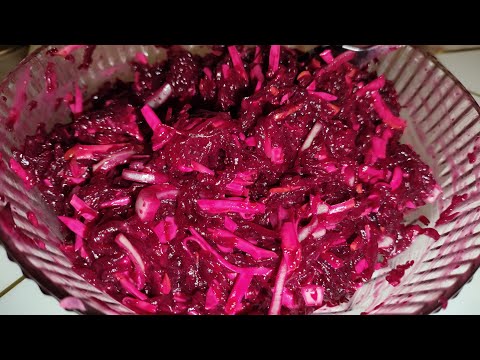 Видео: Буряк + копчений сир 📌 15 грн❗ коштує мега вітамінний простий салат 