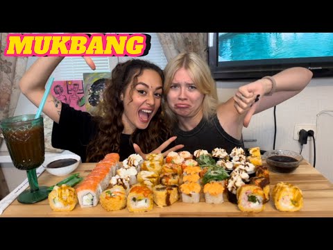 Видео: MUKBANG РОЛЛЫ 🍣 БОЛТАЕМ С ПОДРУЖКОЙ ❤️ ИГРА БЫЛО/НЕ БЫЛО 🤡 НЕПРИНЯТИЕ СЕБЯ, ДРАКИ, ВОРОВСТВО 😳