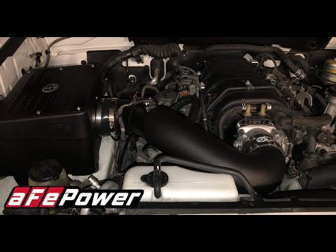 Видео: КАК: Установить впускной коллектор aFe Power в Lexus GX470