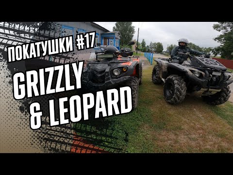 Видео: YAMAHA GRIZZLY 700 & STELS LEOPARD 650 в поиске пути