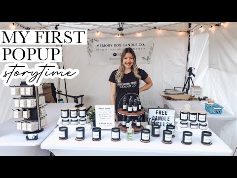 Видео: STORYTIME: Мой первый опыт продажи свечей лично на временном мероприятии | Сколько я заработал?