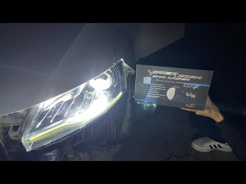Видео: Skoda Rapid 2019 установка билед Viper ZOOM Z10 LAZER