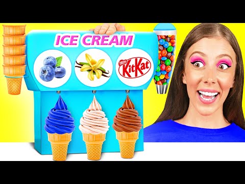 Видео: Мороженое Челлендж | Съедобная Битва от Fun Teen