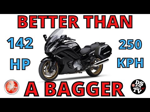 Видео: Полный тест и обзор Yamaha FJR1300 2022 года (мини-бэггер)
