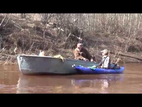 Видео: Сплав по Оскуе. Часть 2. Затеряться в низовьях. Длинный вариант.