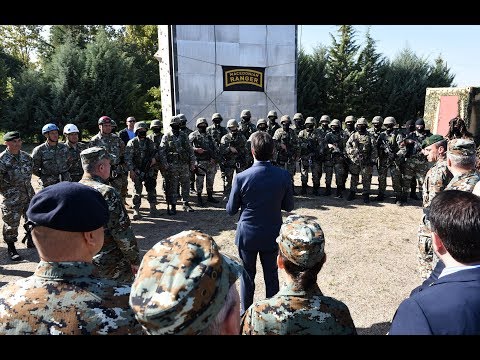 Видео: Посета на Баталјонот за специјални намени и Ренџерскиот баталјон