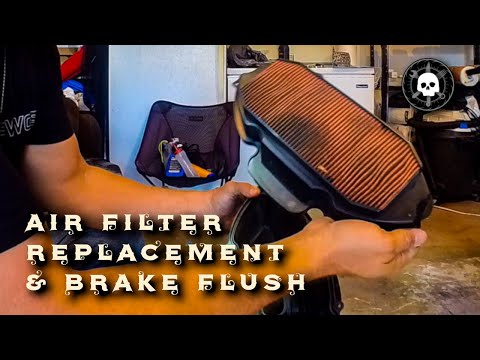 Видео: Замена воздушного фильтра Honda NC750X — промывка тормозов — Музей пинбола в Роаноке