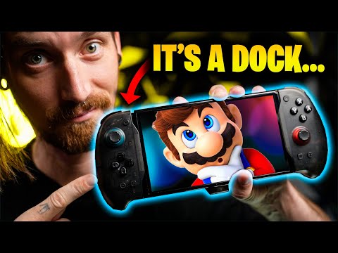Видео: Эта рукоятка для Nintendo Switch — это док-станция