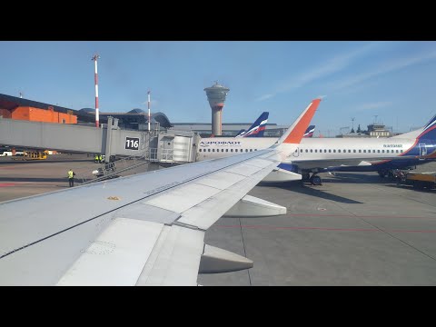 Видео: Посадка в Москве (Шереметьево) на A320