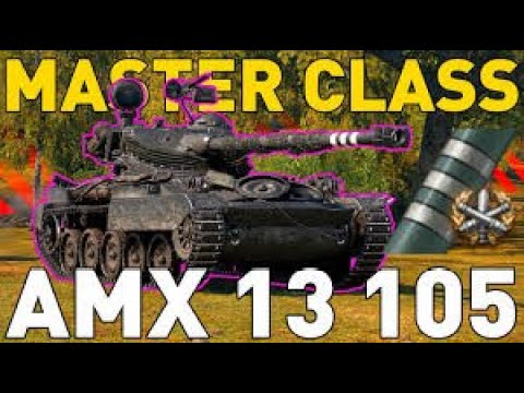 Видео: AMX 13 105 - 2 боя підряд 10к асісту + 3 позначки!