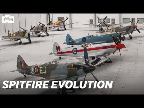 Видео: Spitfire от Mk1 до Mk24 | Как Spitfire становились всё лучше