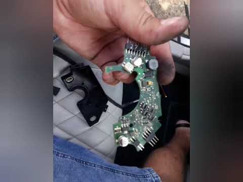 Видео: блок управления кулисы акпп мерседес w203