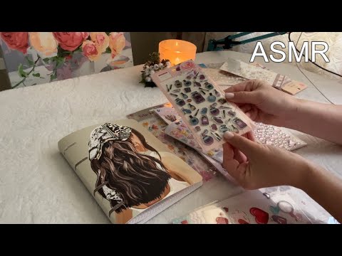 Видео: ЗАЛИПАТЕЛЬНОЕ ASMR ОФОРМЛЯЮ БЛОКНОТ КЛЕЮ НАКЛЕЙКИ/НЕЖНЫЙ ШЕПОТ/ASMR Journal with Me Stickers/10.2023