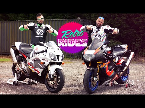 Видео: Ретро-автомобили | Honda SP-2 + Aprilia RSV Mille R