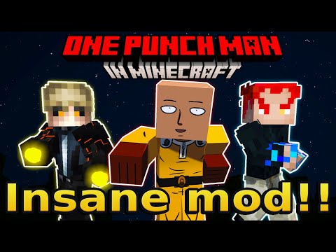 Видео: Этот мод One Punch Man ЛОМАЕТ Minecraft!