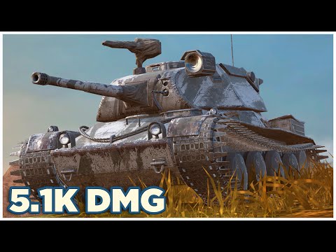 Видео: Свей • 5.1К УРОНА • 5 ФРАГОВ • WoT Blitz